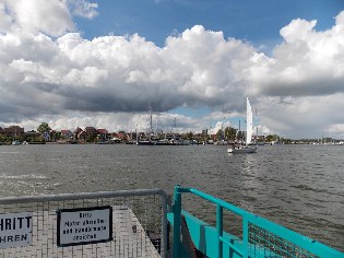 Auf der F&auml;hre nach Arnis