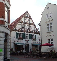 Caf&eacute; Heldt in Eckernf&ouml;rde, Ostseek&uuml;sten-Radweg