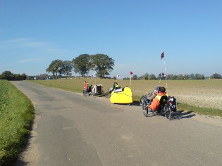 Auf dem Weg zum Langbett von Karlsminde