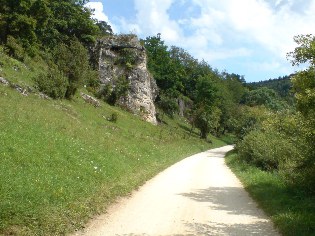 Altm&uuml;hltal-Radweg bei Altendorf