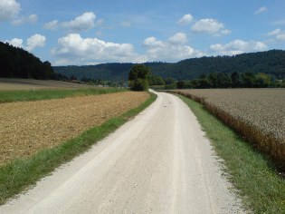 Altm&uuml;hltal-Radweg zwischen Kinding und Unteremmendorf