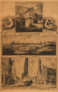 Gedenkpostkarte an B&uuml;rgermeister Toppler, Altm&uuml;hltal-Radweg