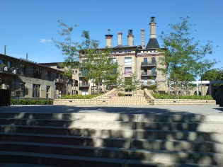 Radweg Berlin - Usedom: Sch&ouml;ner Wohnen in den Alten M&auml;lzerei in Pankow