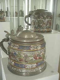 Kr&uuml;gemuseum im Scharfrichterhaus in Creu&szlig;en, Main-Radweg