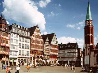 R&ouml;merberg in Frankfurt am Main, Main-Radweg