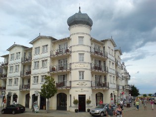 B&auml;derarchitektur in Ahlbeck auf Usedom