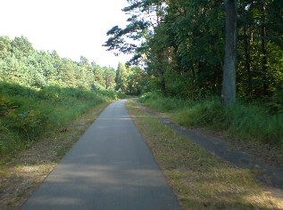 Unterwegs auf dem Ostsee-Radweg von Peenem&uuml;nde nach Karlshagen