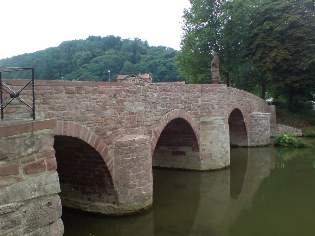 Br&uuml;cke &uuml;ber die Tauber in Reicholzheim